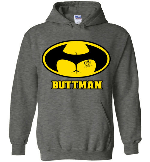 Buttman Heart. Adult. Hoodie