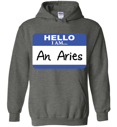 An Aries. Adult. Hoodie