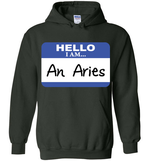 An Aries. Adult. Hoodie