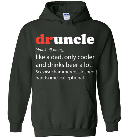 druncle. Adult. Hoodie