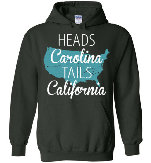Heads Carolina Tails California