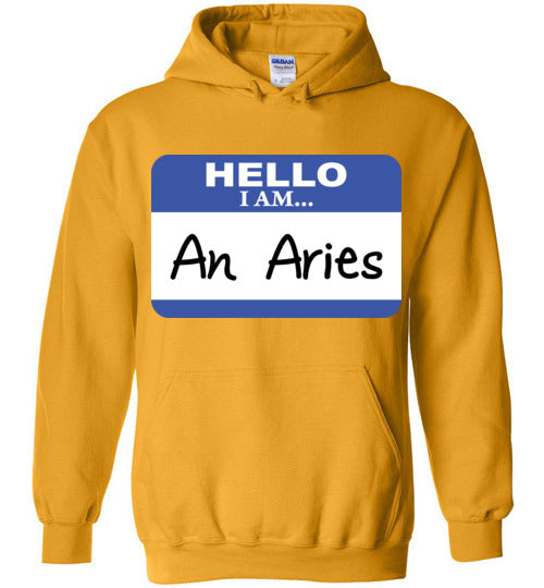 An Aries. Adult. Hoodie