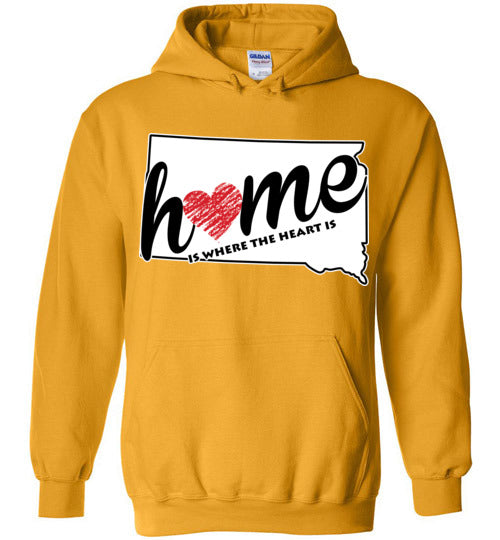 South Dakota Home. Adult. Hoodie