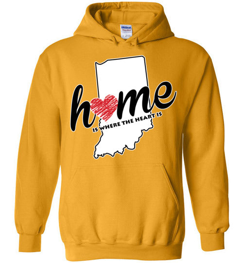 Indiana Home. Adult. Hoodie