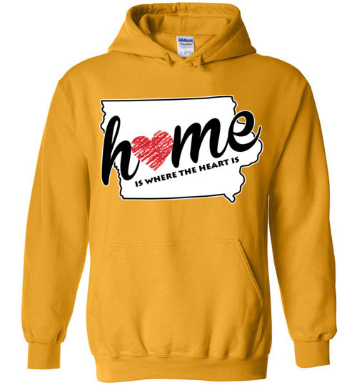 Iowa Home. Adult. Hoodie