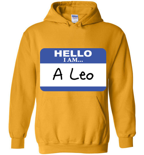 A Leo. Adult. Hoodie