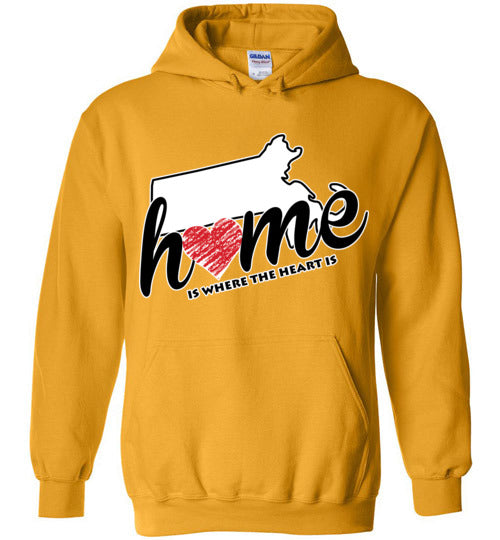 Massachusetts Home. Adult. Hoodie