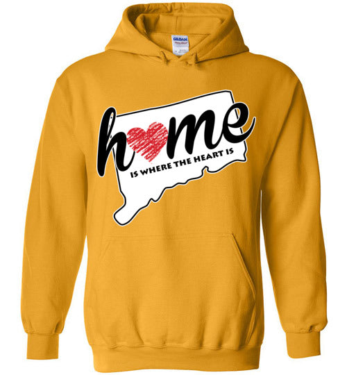 Connecticut Home. Adult. Hoodie