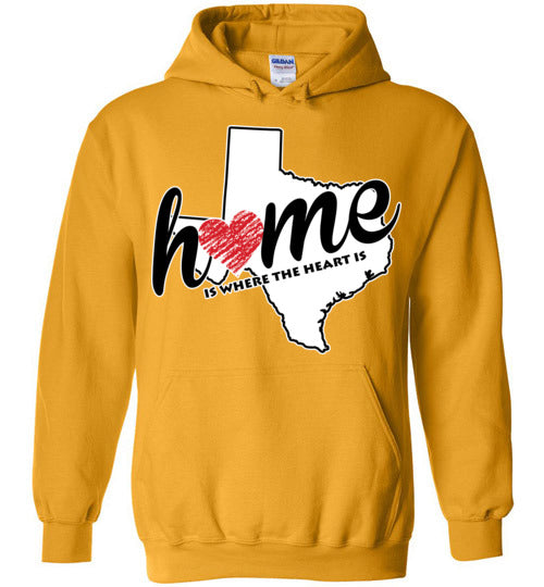 Texas Home. Adult. Hoodie