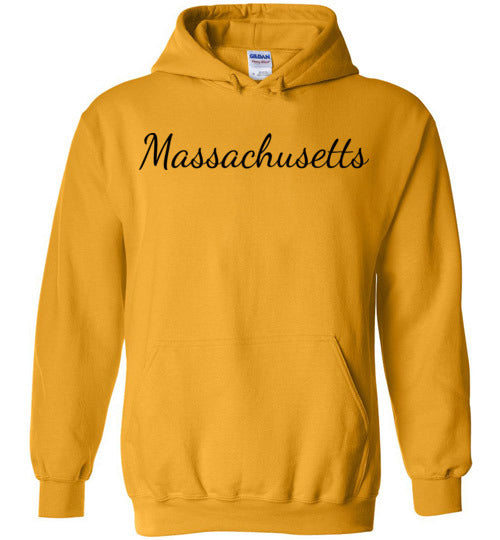 Massachusetts. Adult. Hoodie