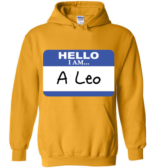 A Leo. Adult. Hoodie