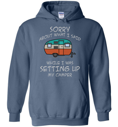 Sorry About What I said. Adult. Hoodie