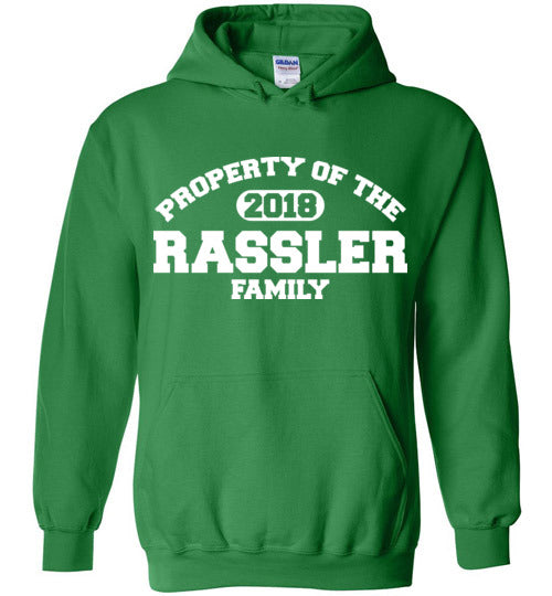 Property of Rassler. Adult. Hoodie