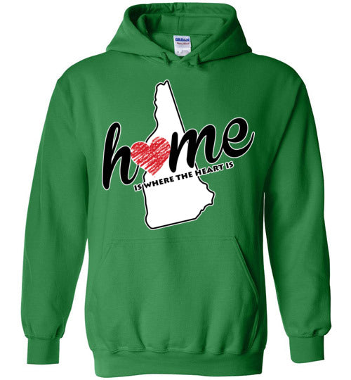 New Hampshire Home. Adult. Hoodie