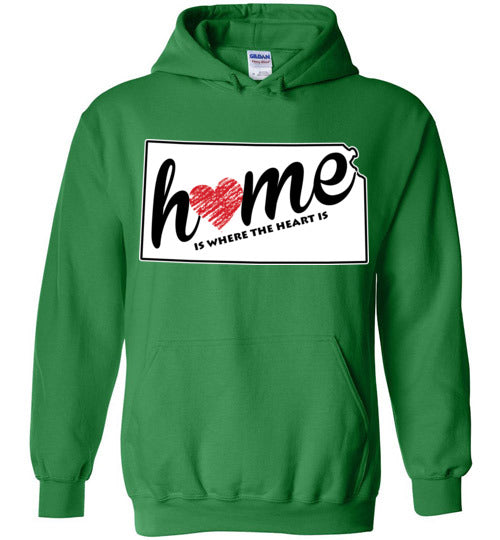 Kansas Home. Adult. Hoodie