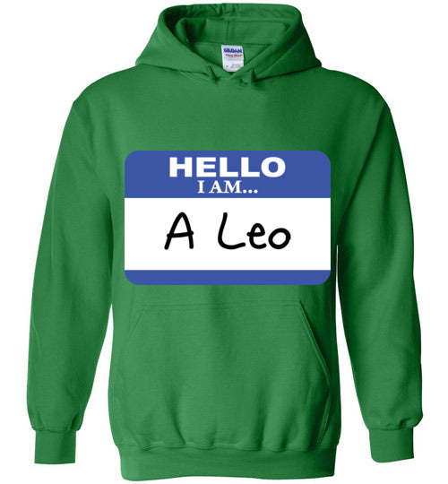 A Leo. Adult. Hoodie