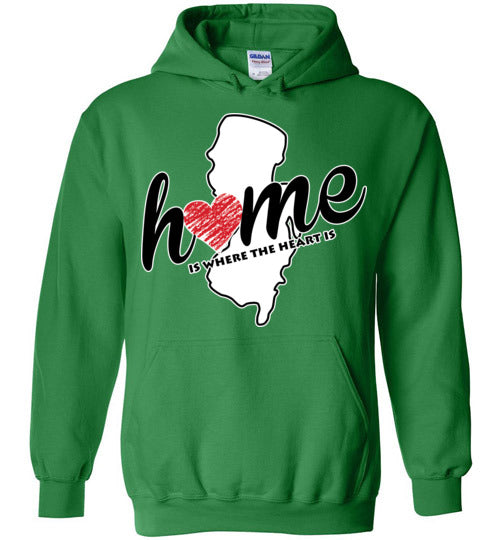 New Jersey Home. Adult. Hoodie