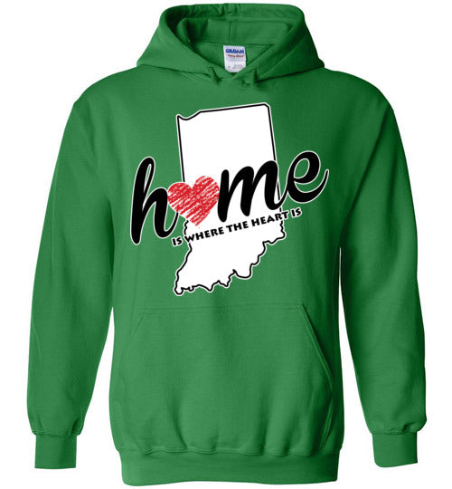 Indiana Home. Adult. Hoodie