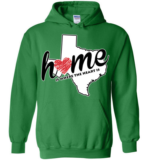 Texas Home. Adult. Hoodie