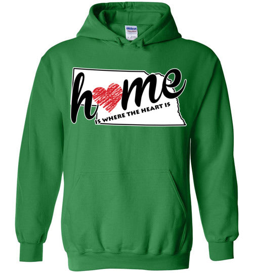 Nebraska Home. Adult. Hoodie