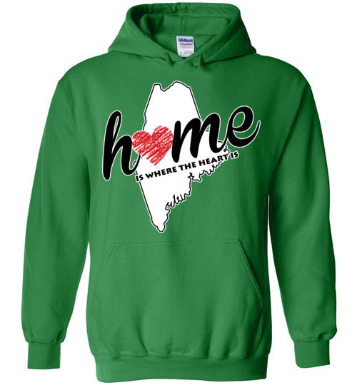 Maine Home. Adult. Hoodie