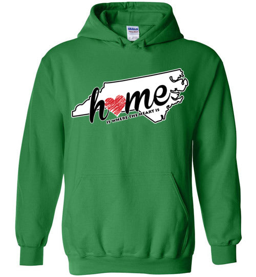 North Carolina Home. Adult. Hoodie
