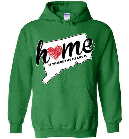 Connecticut Home. Adult. Hoodie