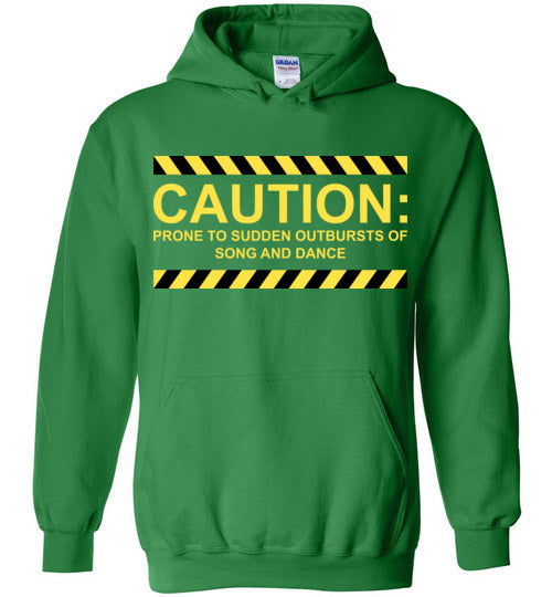 Caution, Song and Dance. Youth. Hoodie