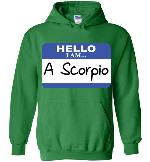 A Scorpio. Adult. Hoodie