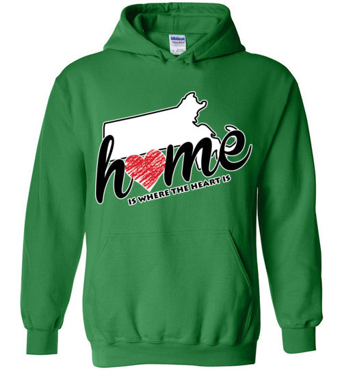 Massachusetts Home. Adult. Hoodie