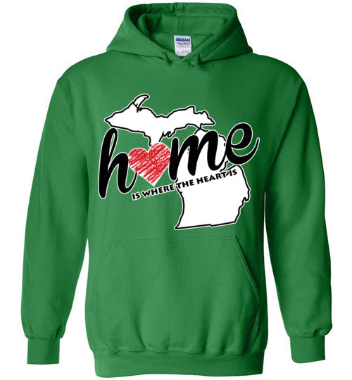 Michigan Home. Adult. Hoodie