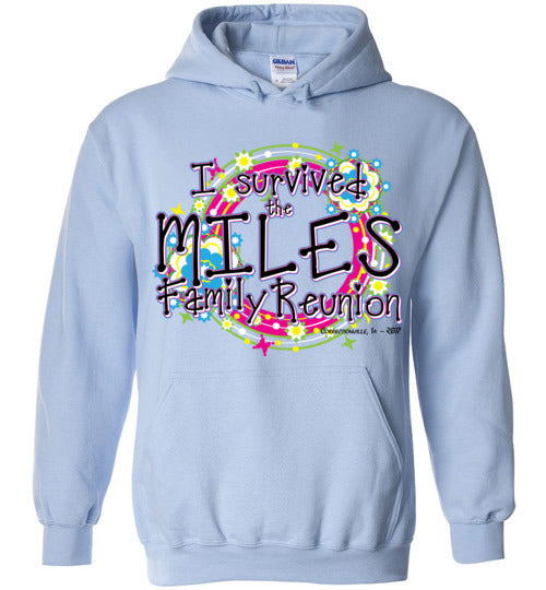 Flowers and Butterflies. Adult. Hoodie