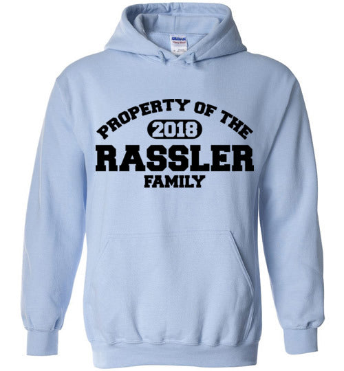 Property of Rassler Family. Adult. Hoodie