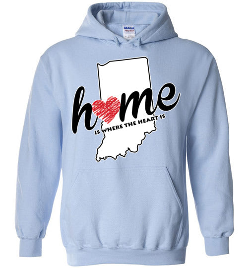 Indiana Home. Adult. Hoodie