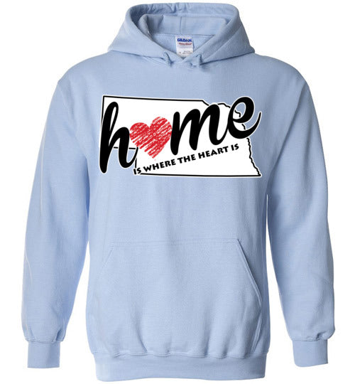 Nebraska Home. Adult. Hoodie