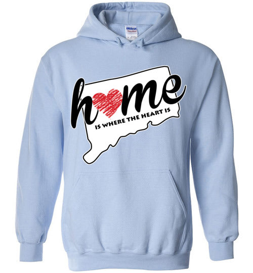 Connecticut Home. Adult. Hoodie