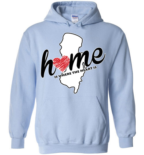 New Jersey Home. Adult. Hoodie