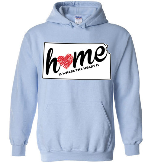 Kansas Home. Adult. Hoodie