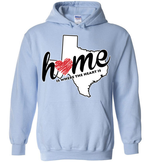 Texas Home. Adult. Hoodie