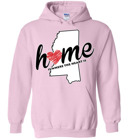 Mississippi Home. Adult. Hoodie