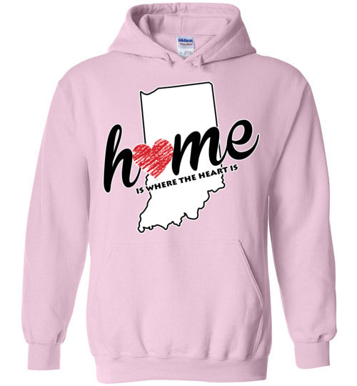 Indiana Home. Adult. Hoodie