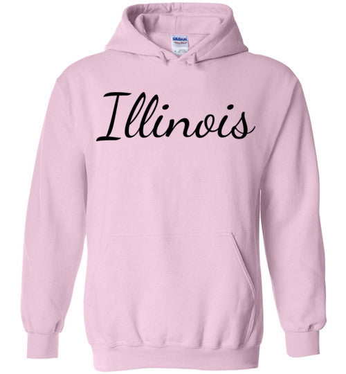 Illinois. Adult. Hoodie