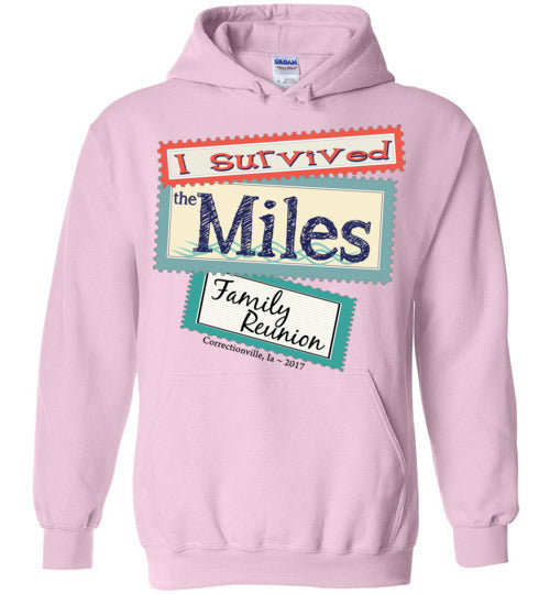 Reunion Stamps. Adult. Hoodie