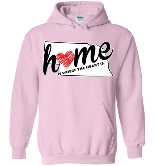 Nebraska Home. Adult. Hoodie