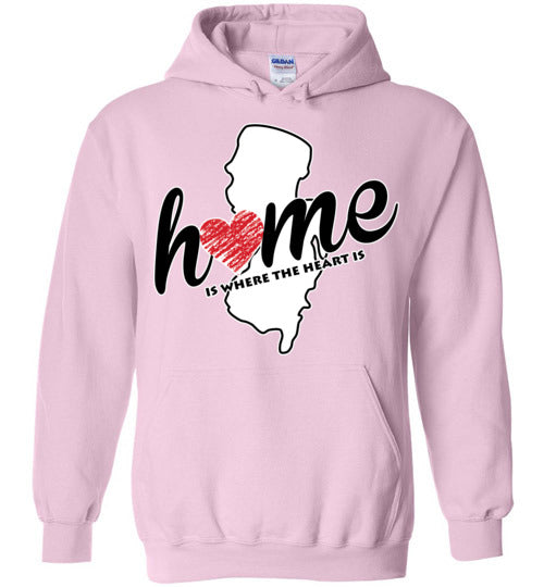 New Jersey Home. Adult. Hoodie