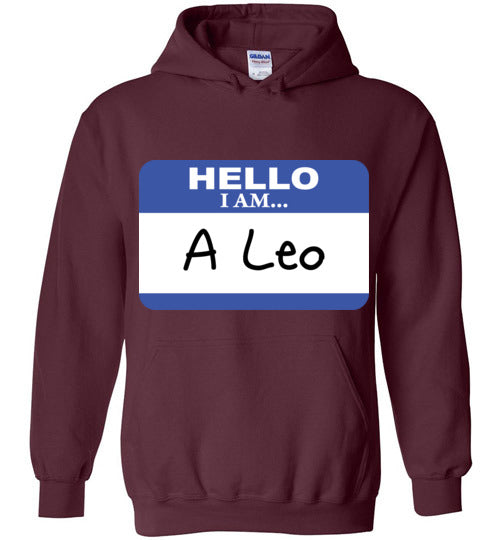 A Leo. Adult. Hoodie