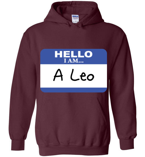 A Leo. Adult. Hoodie