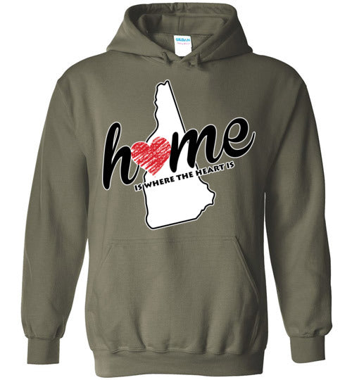 New Hampshire Home. Adult. Hoodie