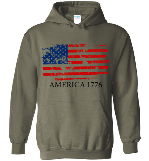 America 1776. Adult. Hoodie
