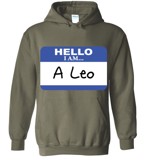 A Leo. Adult. Hoodie